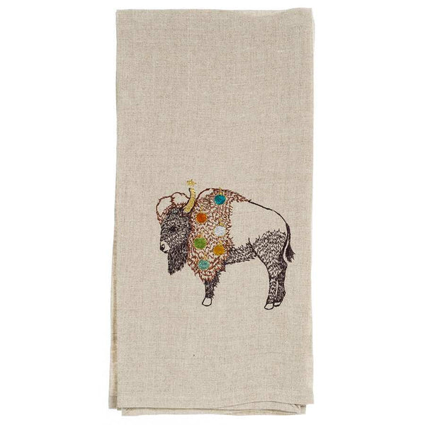 https://www.janeleslieco.com/products/coral-tusk-bison-with-ornaments-tea-towel