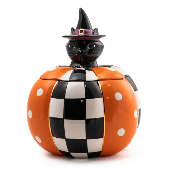 https://www.janeleslieco.com/products/mackenzie-childs-black-cat-lidded-pumpkin-dish