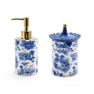 https://www.janeleslieco.com/products/mackenzie-childs-royal-toile-soap-dispenser-cachepot-set