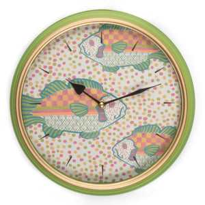 MacKenzie-Childs Freckle Fish Wall Clock
