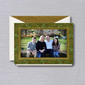 https://www.janeleslieco.com/products/crane-co-gold-bayberry-leaves-holiday-photo-mount-card