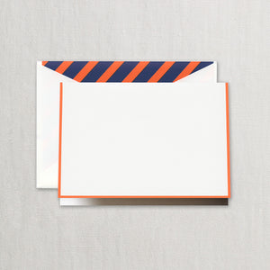https://www.janeleslieco.com/products/crane-co-clementine-bordered-note-with-orange-and-blue-stripe-lining