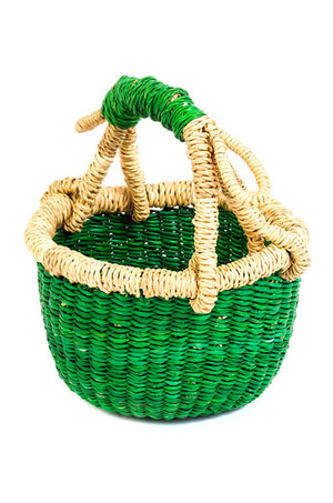 Green Bolga Basket