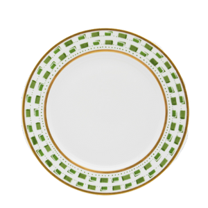 Royal Limoges La Bocca Green Dinnerware