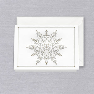 https://www.janeleslieco.com/products/crane-co-silver-and-gold-snowflake-folded-note