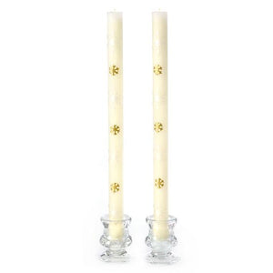 https://www.janeleslieco.com/products/mackenzie-childs-snowflake-dinner-candles-gold-set-of-2