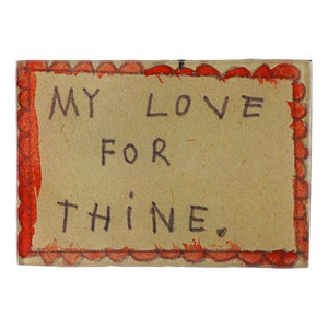 John Derian My Love for Thine 3.5 x 5" Tiny Rect. Tray