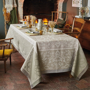 Garnier-Thiebaut American Folk Bouleau Jacquard Tablecloth