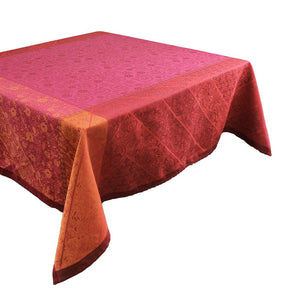 Garnier-Thiebaut Cassidy Berry Jacquard Tablecloth