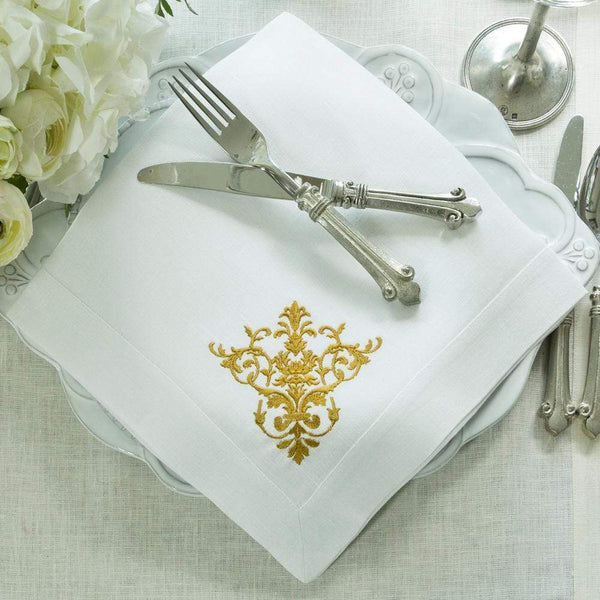 https://www.janeleslieco.com/products/arte-italica-crown-linen-designs-victorian-large-napkin-gold