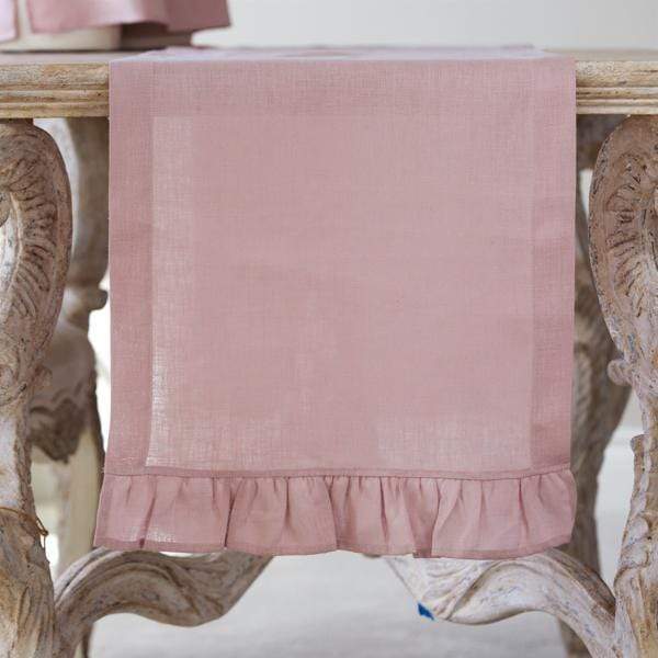 https://www.janeleslieco.com/products/arte-italica-crown-linens-designs-dusty-pink-ruffle-runner